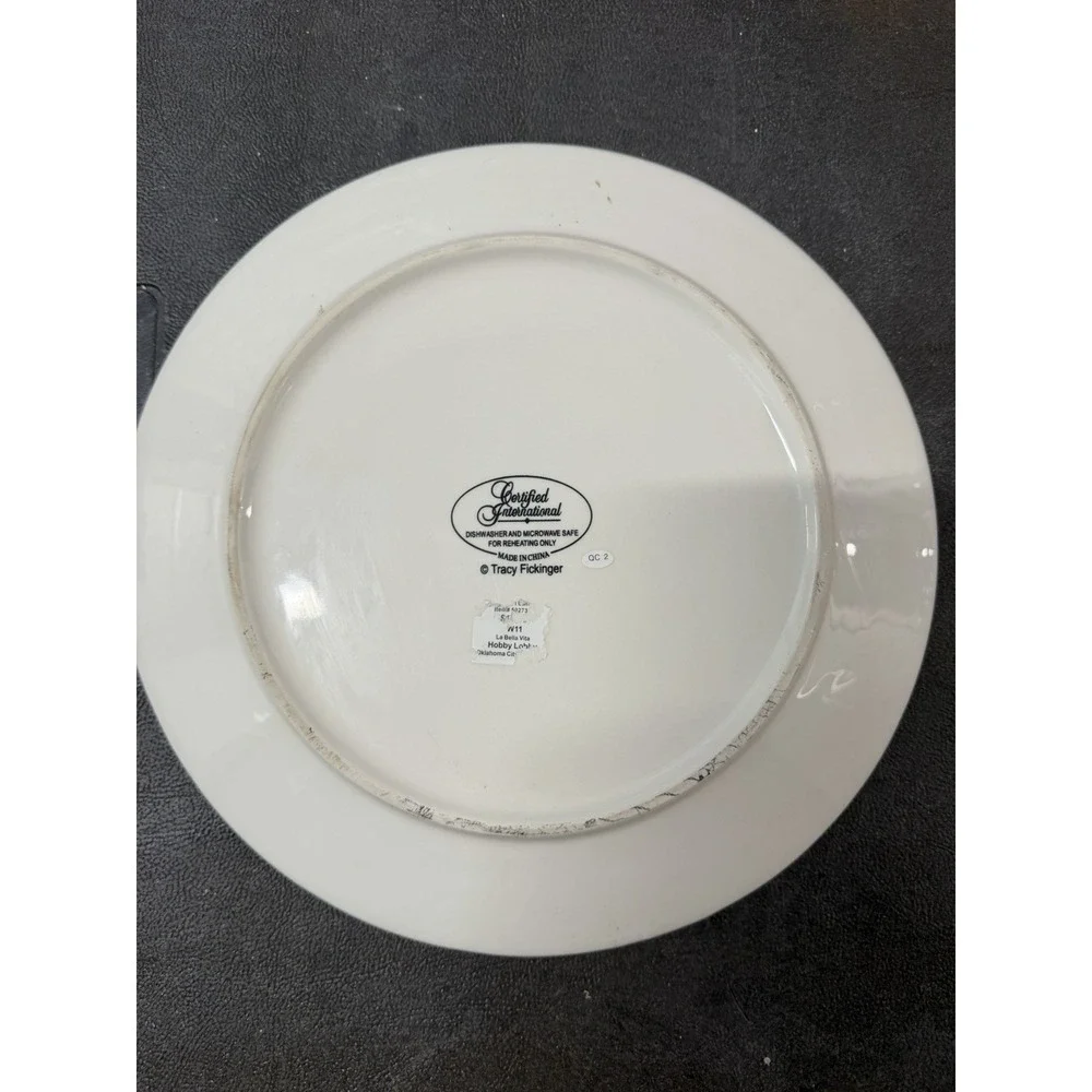 Certified‎ International LA BELLA VITA Dinner plate, 11